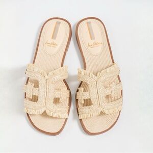 Sam Edelman Raffia Slides